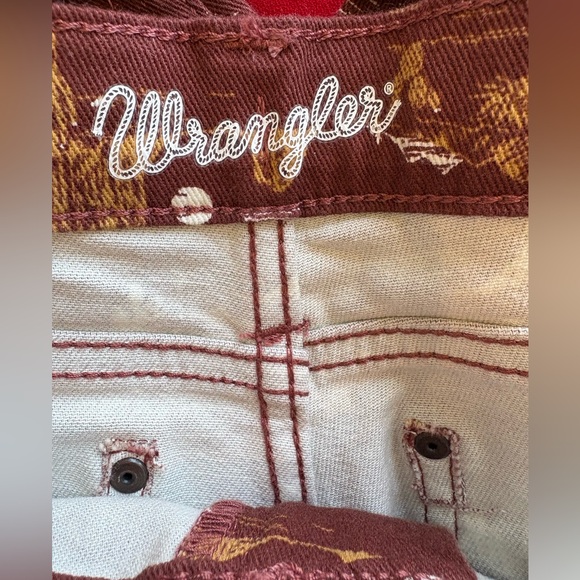 Wrangler Kids' Patterned Flare Jeans - Picture 7 of 11